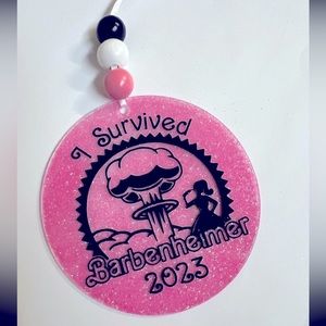 I Survived Barbenheimer 2023 Christmas Ornament